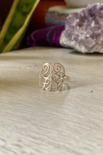 Anello Elefantino in Argento - misura 15