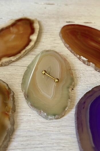 Piercing Acciaio Oro