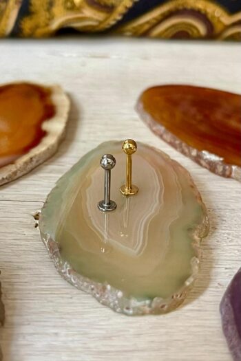 Piercing Acciaio con pallina
