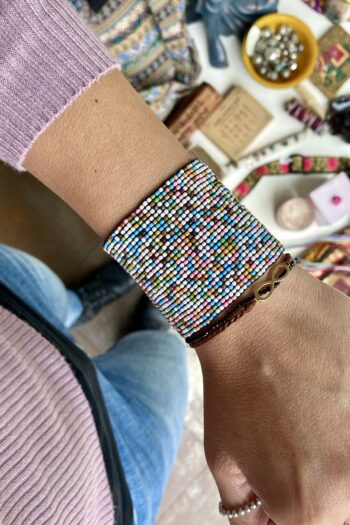 Braccialetto con Perline - handmade