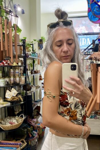 Bracciale da Spalla Filo Dorato - regolabile