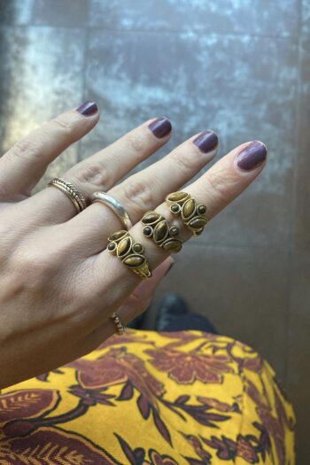 Anello Pietre Occhio di Tigre
