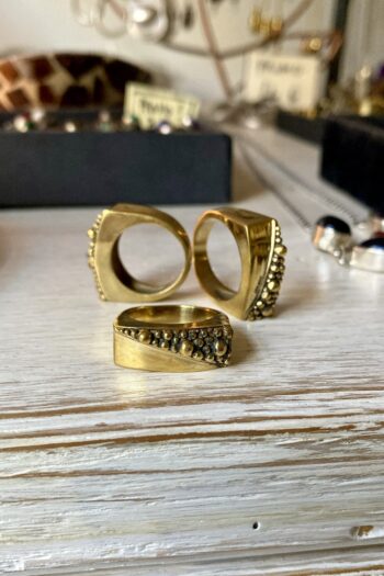 Anello Decoro Piccole Sfere