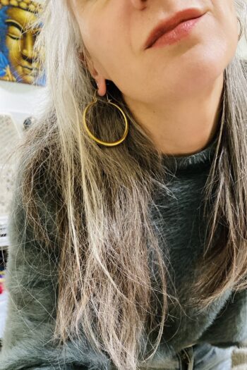 Orecchini Cerchio Leggeri ✨ disponibili Oro e Argento