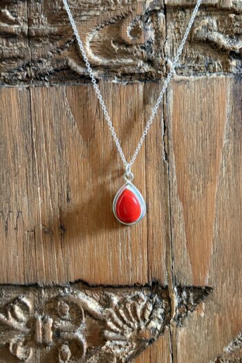 Collana Ciondolo Corallo