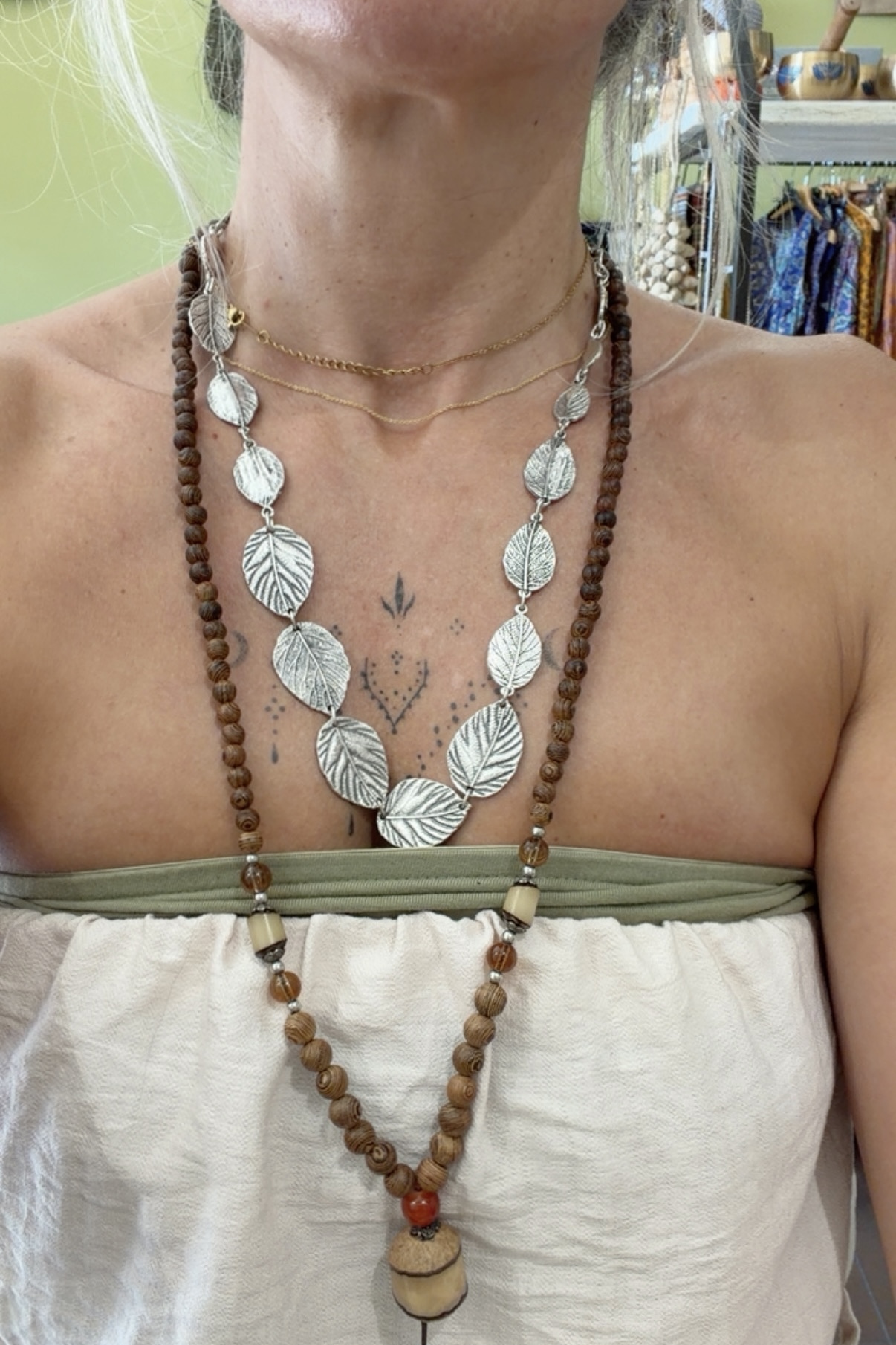 Collana Foglioline Zama
