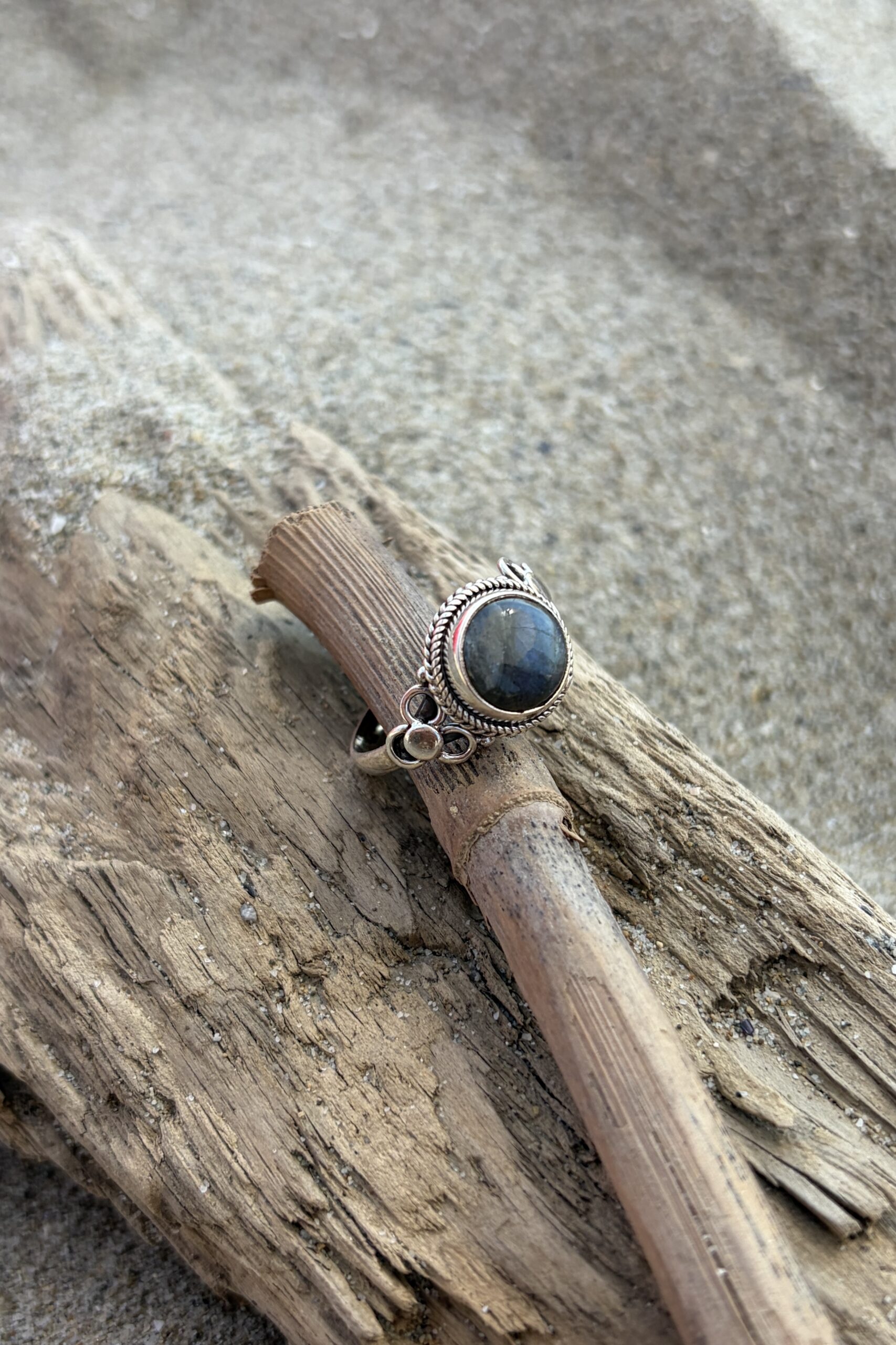 Anello in Argento e Labradorite
