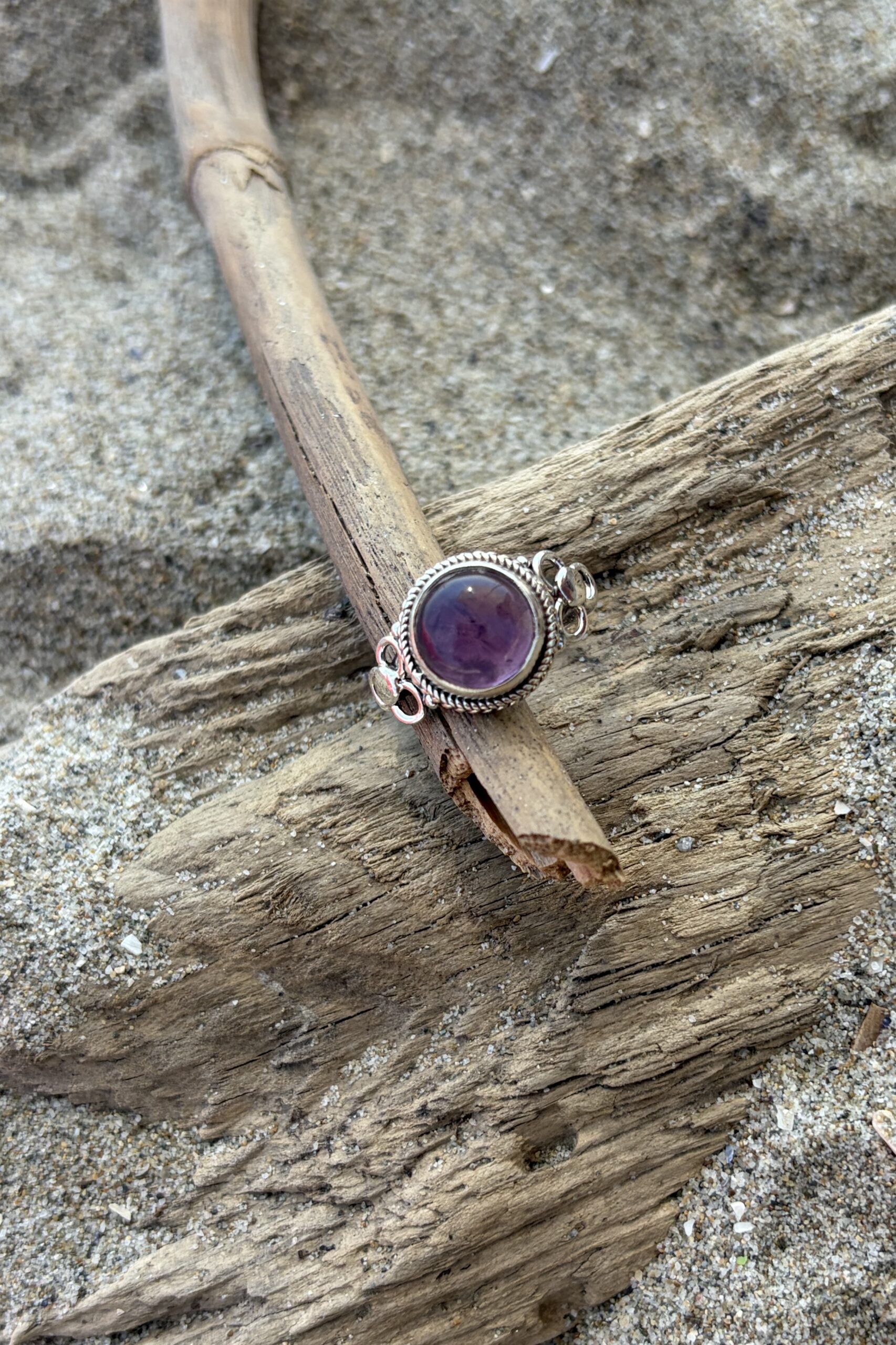 Anello in Argento e Ametista