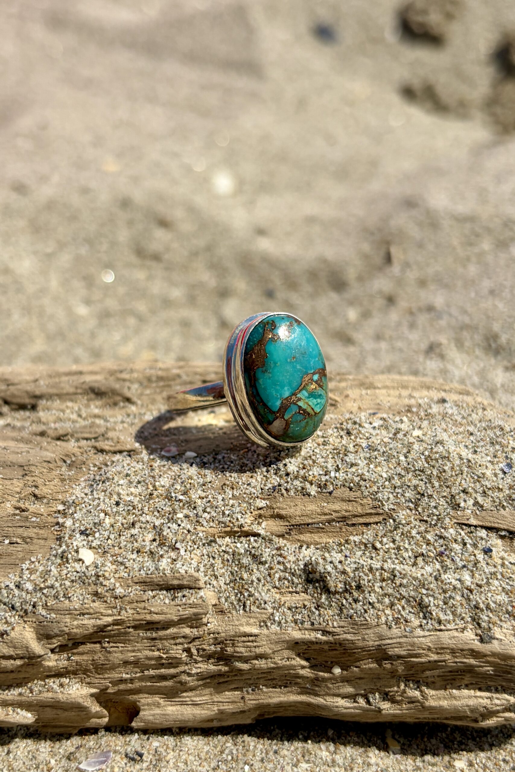 Anello in Argento e Turchese
