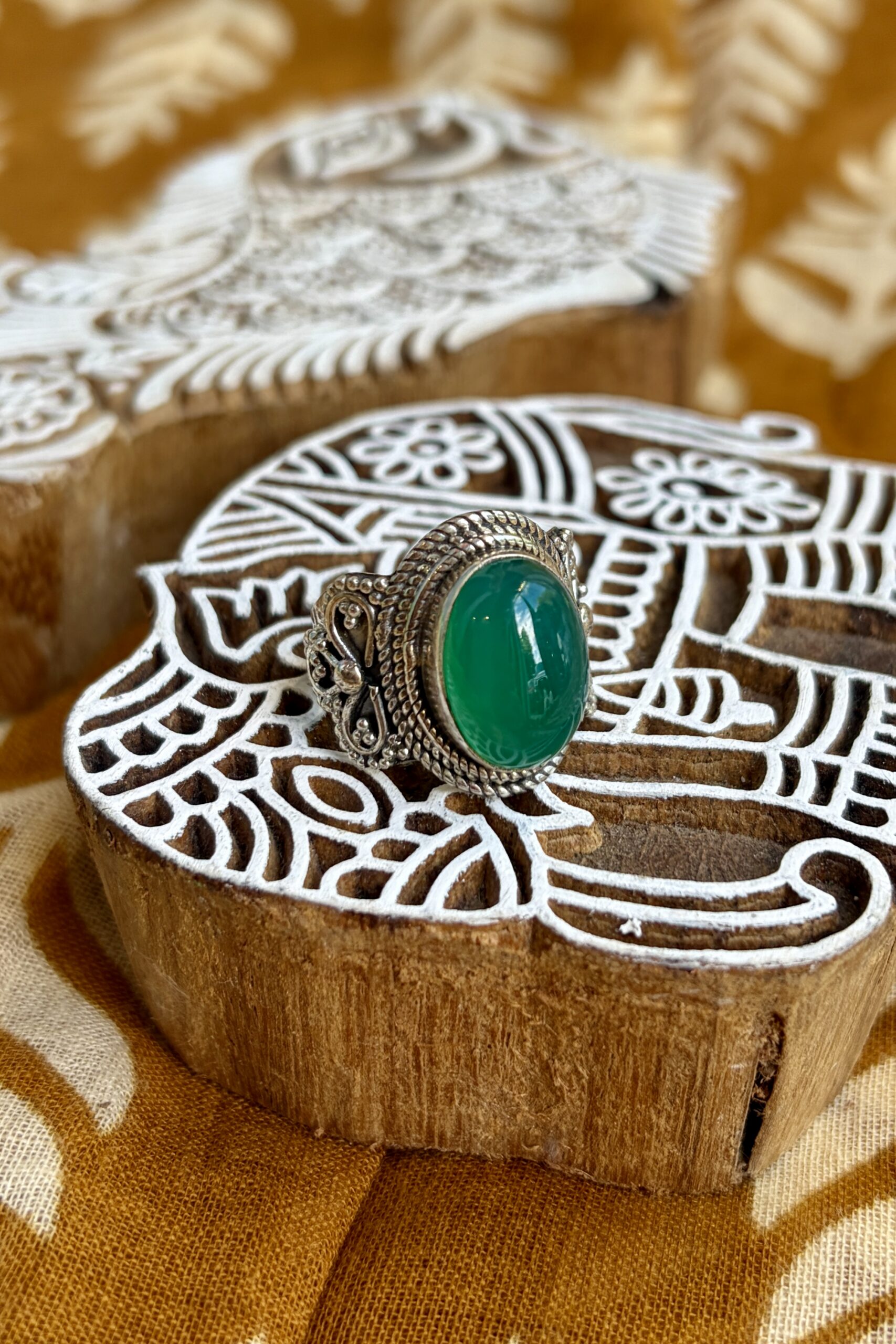 Anello Avventurina