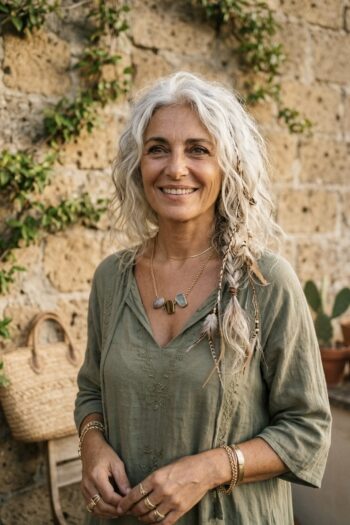 Collana con tre Pietre irregolari