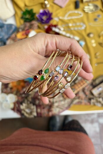 Braccialetti sottili in Ottone