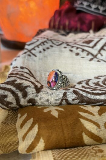 Anello turchese Spiny Oyster • misura 22