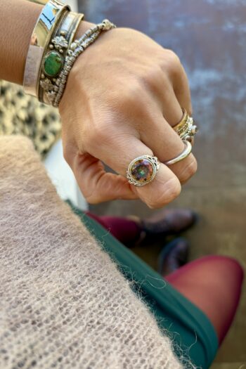 Anello Topazio Mistico • misura 14